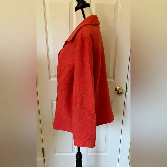J.G. HOOK VINTAGE ORANGE WOOL JACKET BLAZER COAT 22W