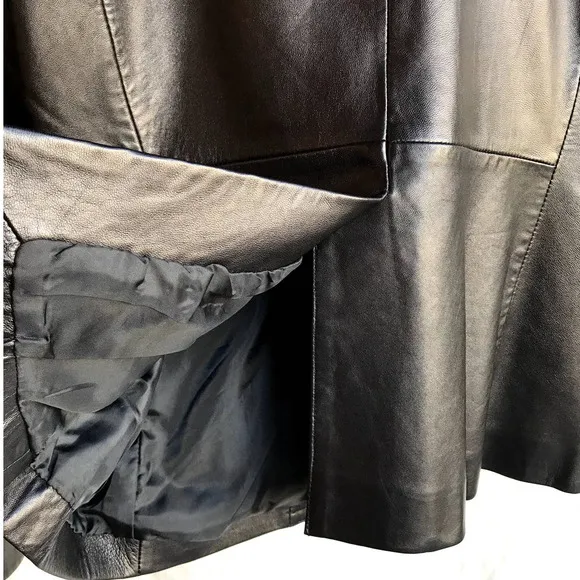 JLC Leather Blazer Very Good Condition