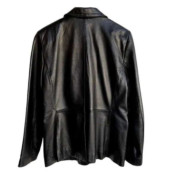 JLC Leather Blazer Very Good Condition