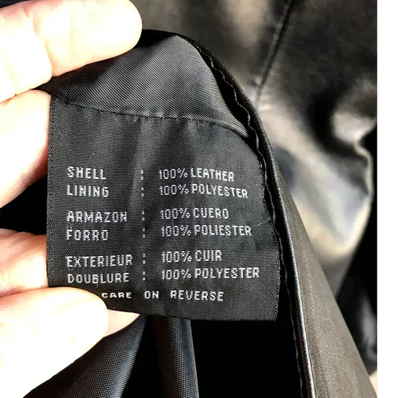 JLC Leather Blazer Very Good Condition