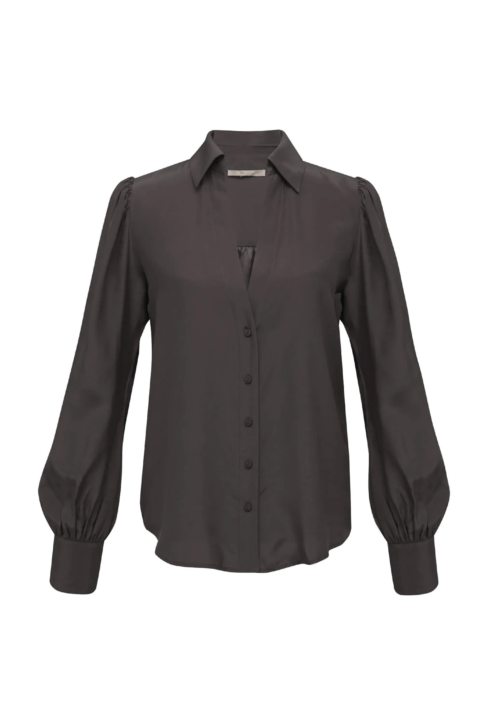 Jocelyn Glam Shirt Dark Grey