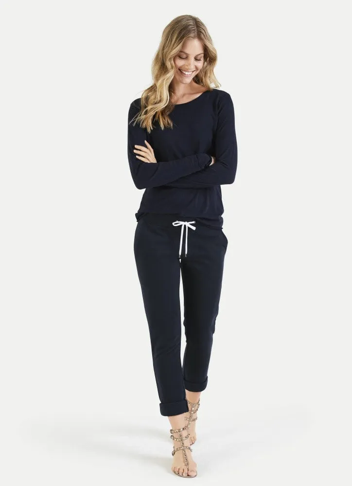 Juvia Long Sleeve  Crew Neck Tee J81500113