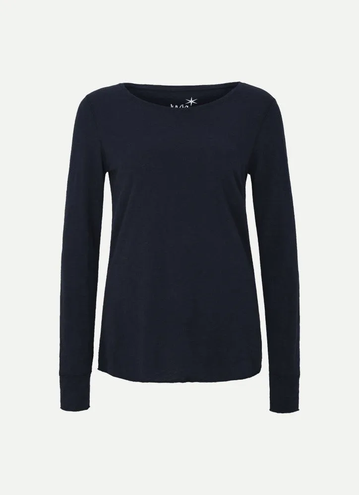 Juvia Long Sleeve  Crew Neck Tee J81500113