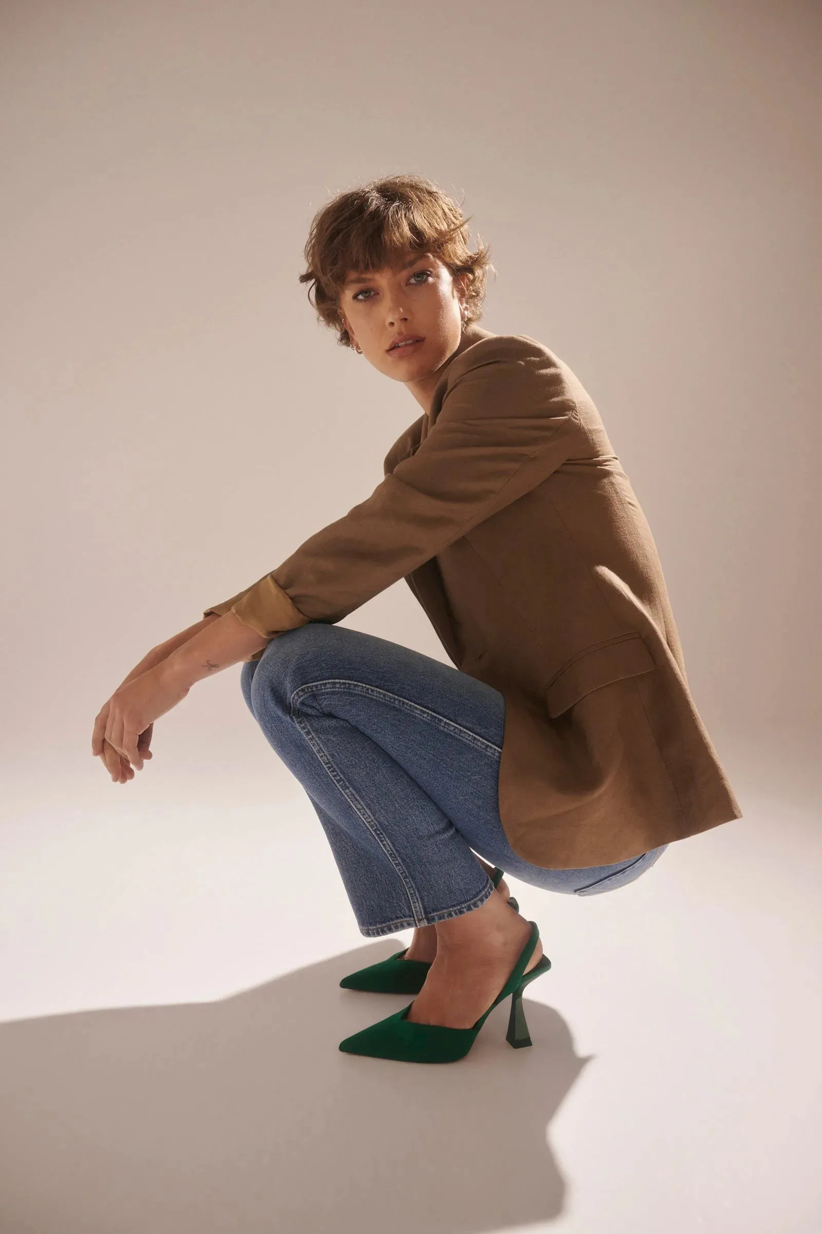 Kaia Blazer - Tobacco