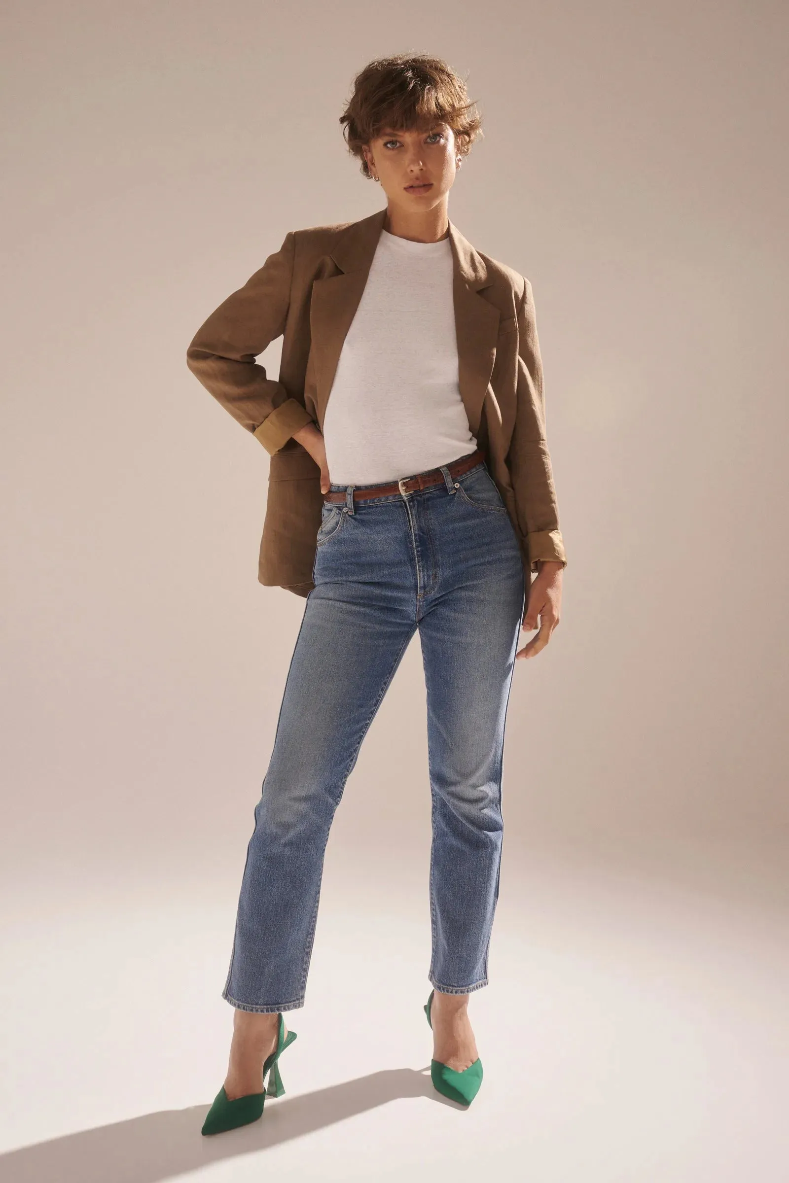 Kaia Blazer - Tobacco