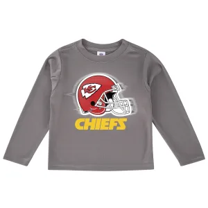 Kansas City Chiefs Toddler Boys' Long Sleeve Logo Tee