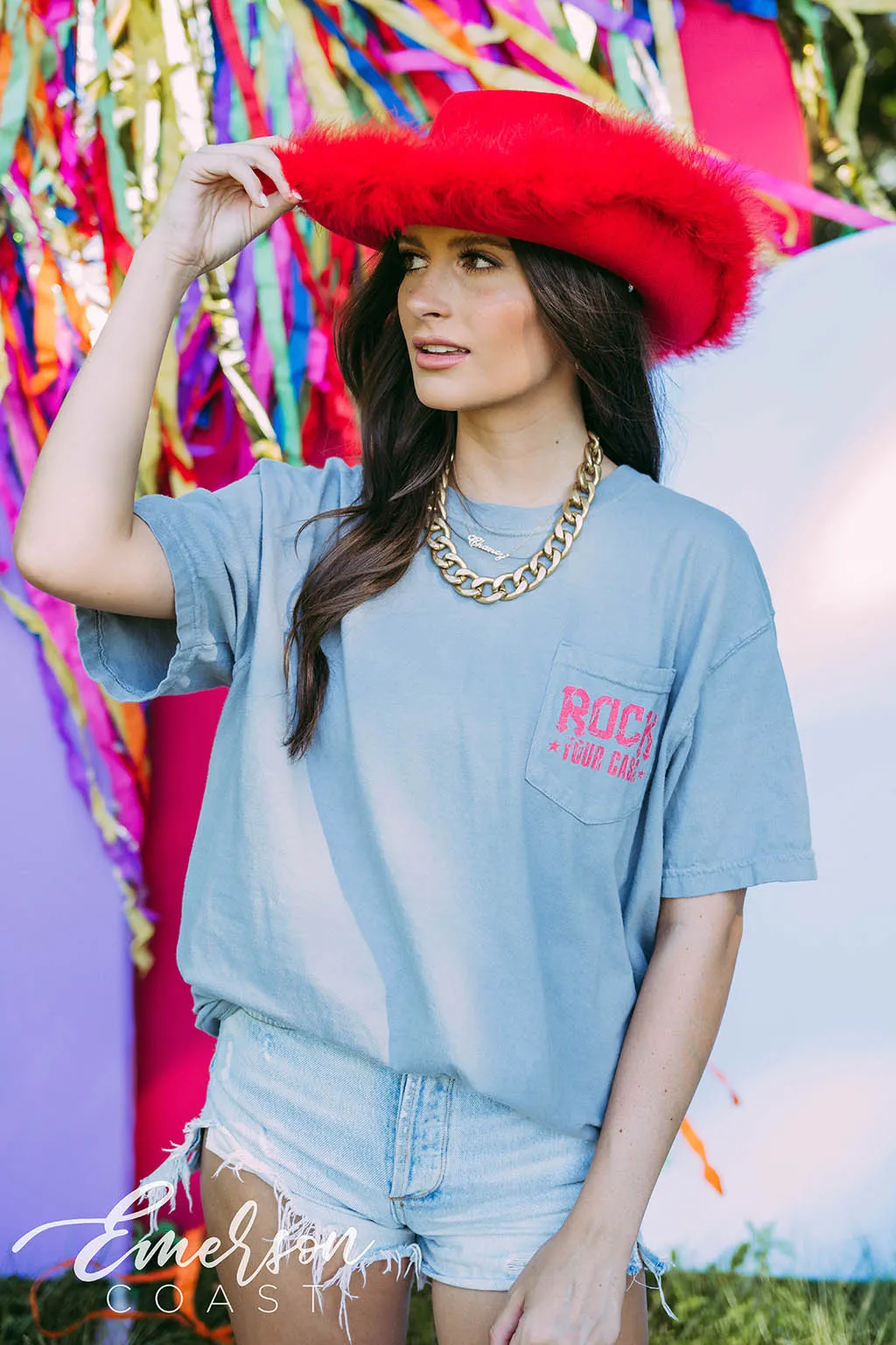 Kappa Alpha Theta Rock Your Casa Band Tee
