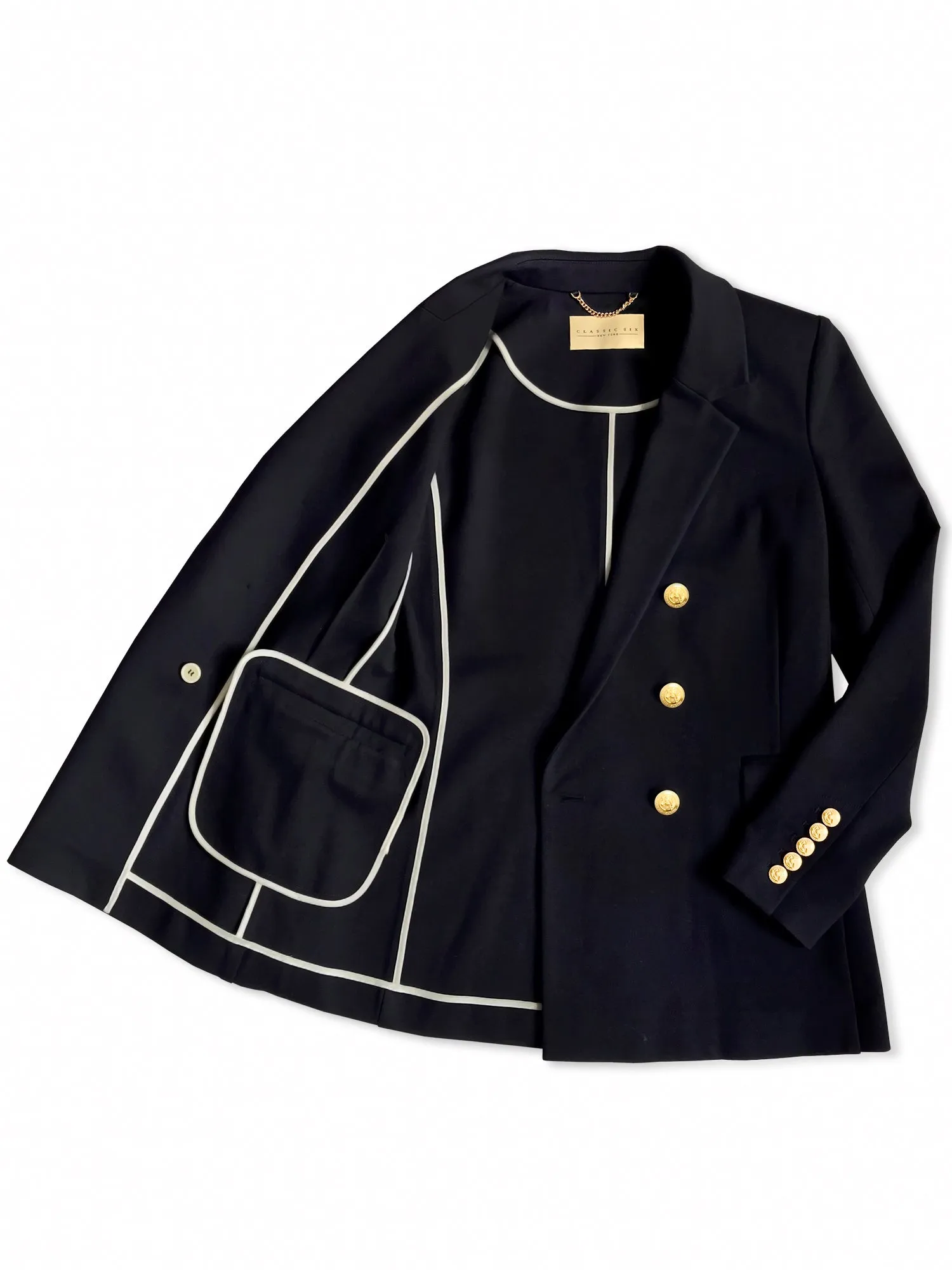 Katharine Double-Breasted Blazer