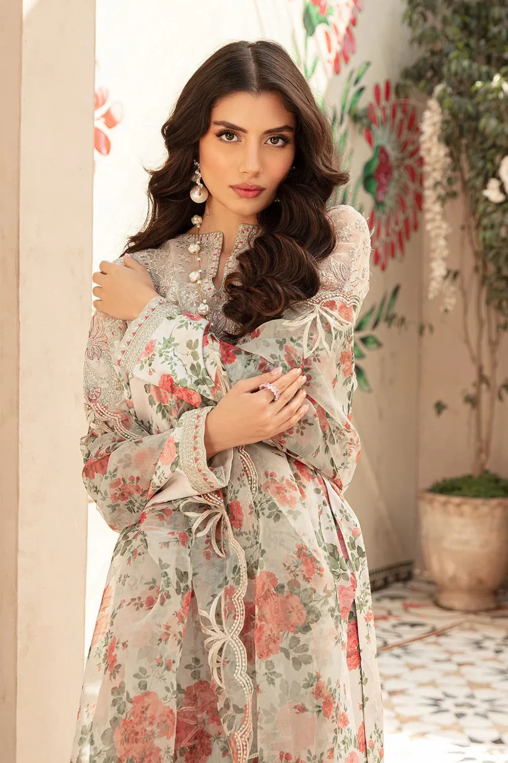 Khaddar 3PC Printed Q0444