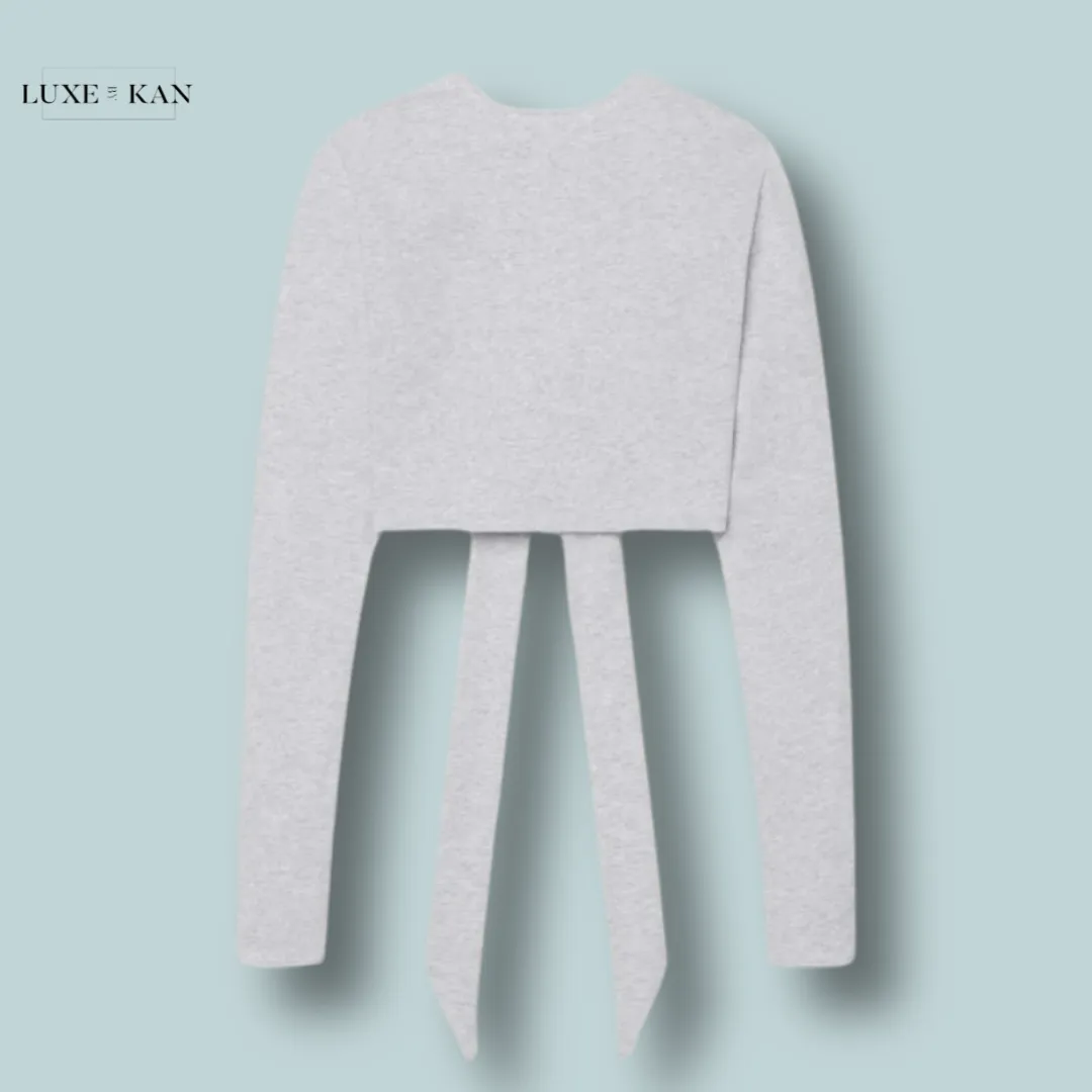 KHY Long Sleeve Wrap Top