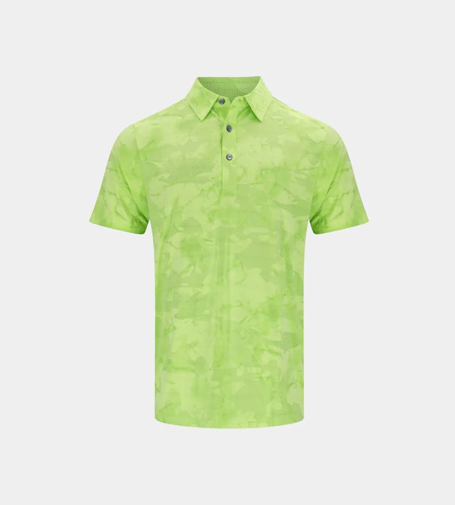 KIDS HORIZON POLO - LIME