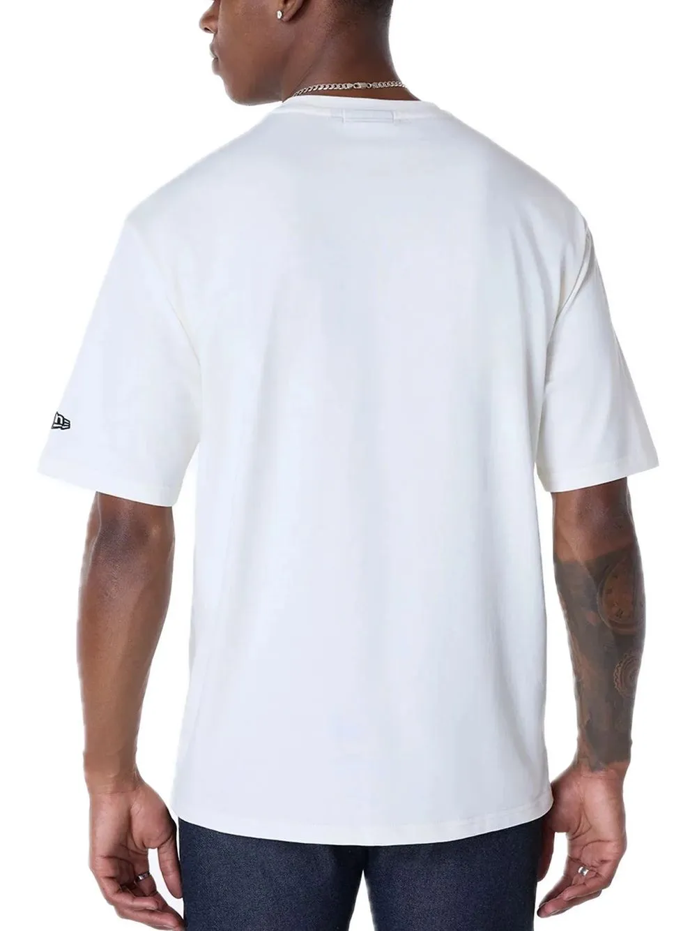 LA Dodgers MLB Script Open White T-Shirt - Open White