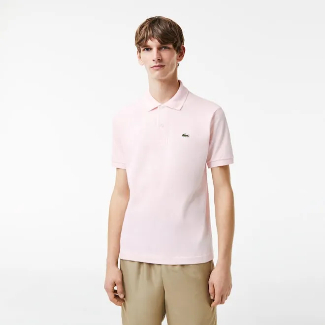Lacoste L1212 Polo Shirt Light Pink