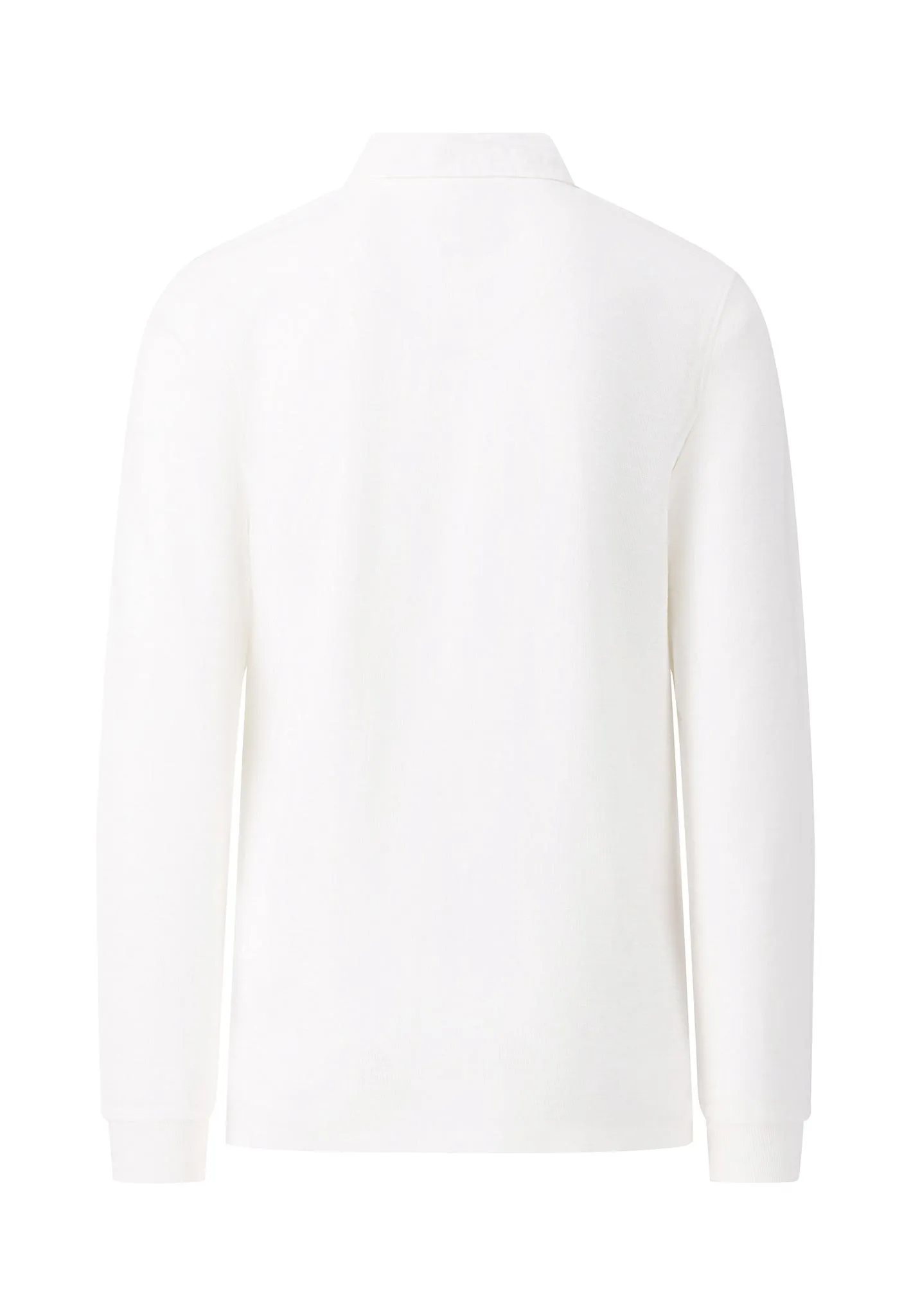 Langarm-Shirt mit Polo-Kragen