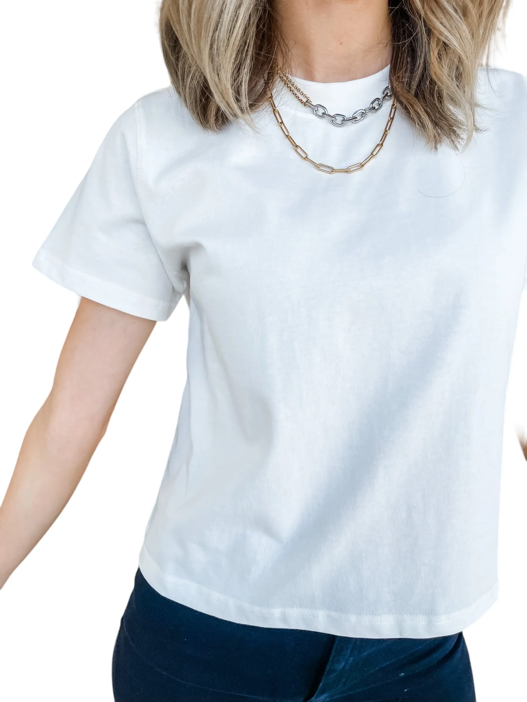 Lanie Tee White