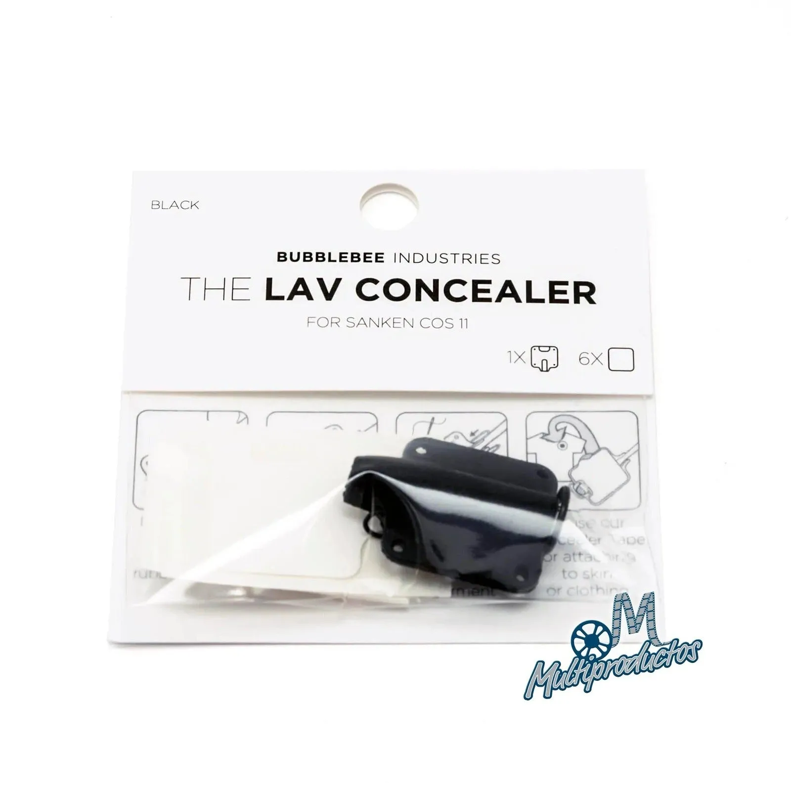 Lav Concealer for Sanken COS-11 - (Single) - BBI-LCCOS11-BK / BBI-LCCOS11-WH