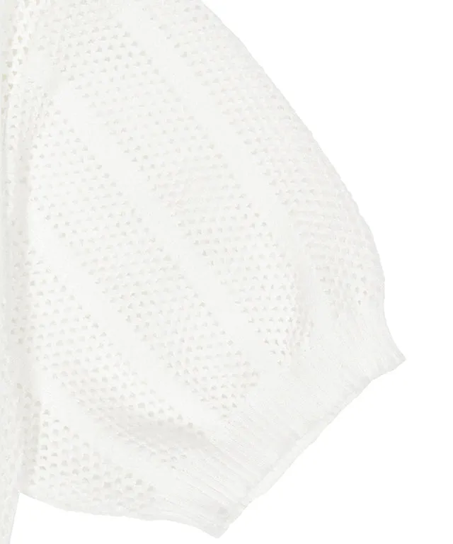 LE SONNET Air knit Polo - Cream