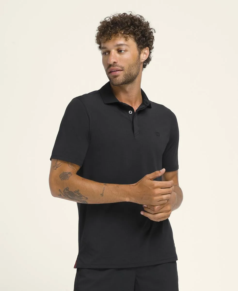 League Polo - Black