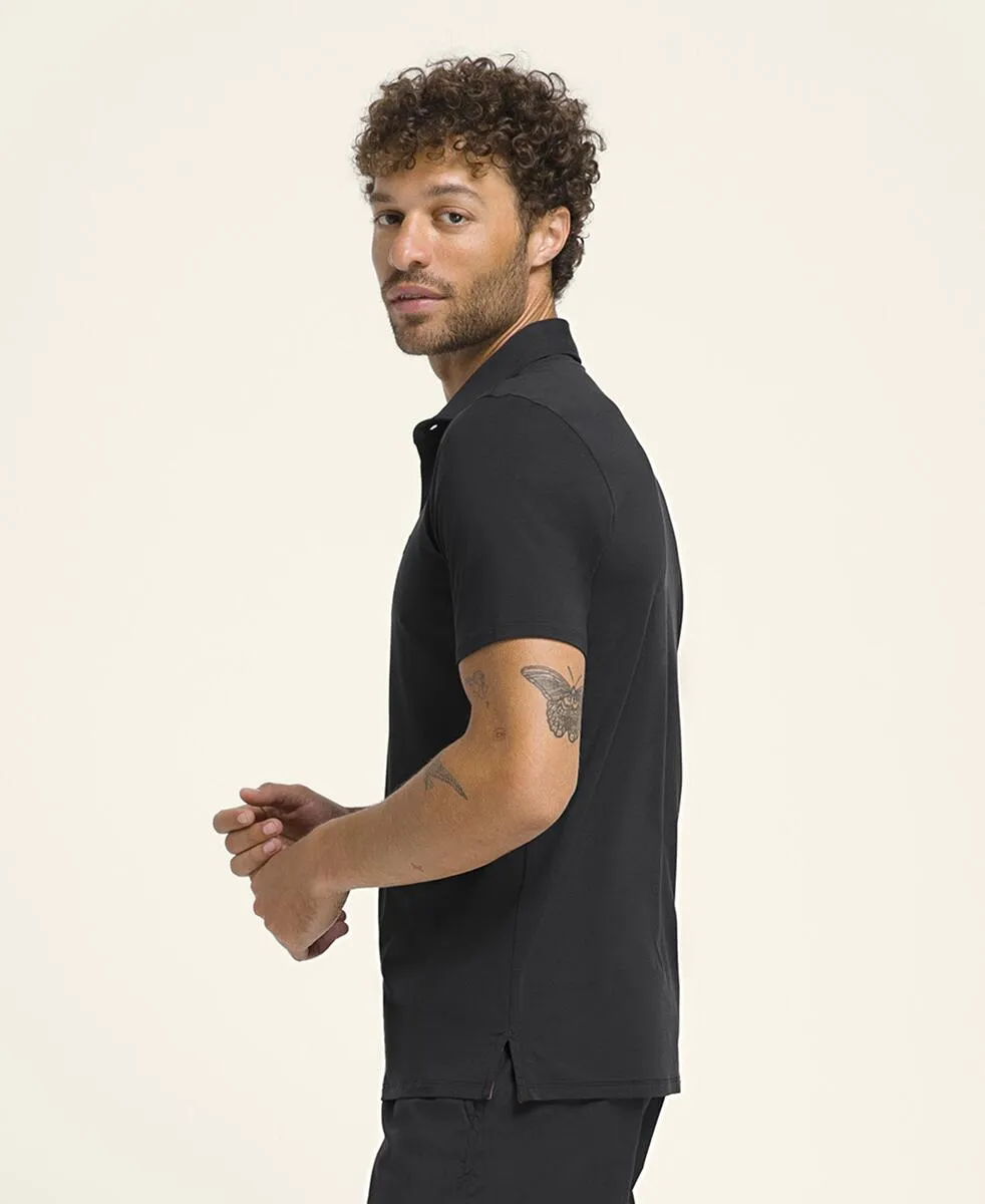 League Polo - Black