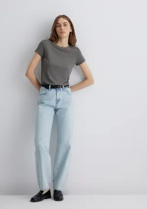 Leila Bleached Mavi Premium Jean Pants