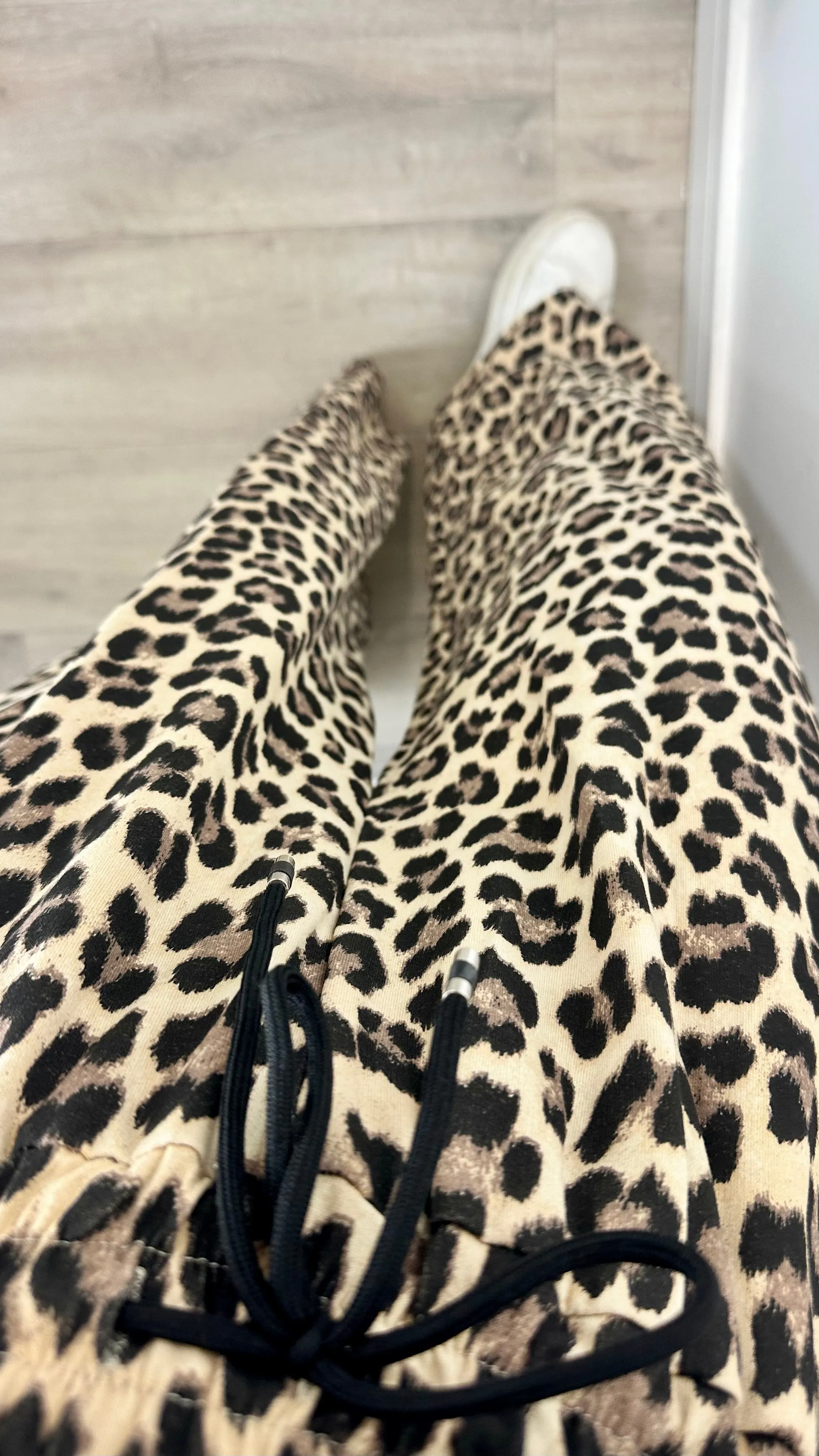 LEOPARD PALAZZO PANT