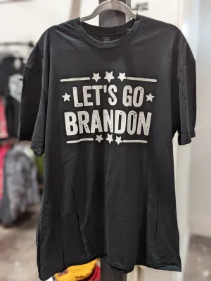 Let's Go Brandon Black & White