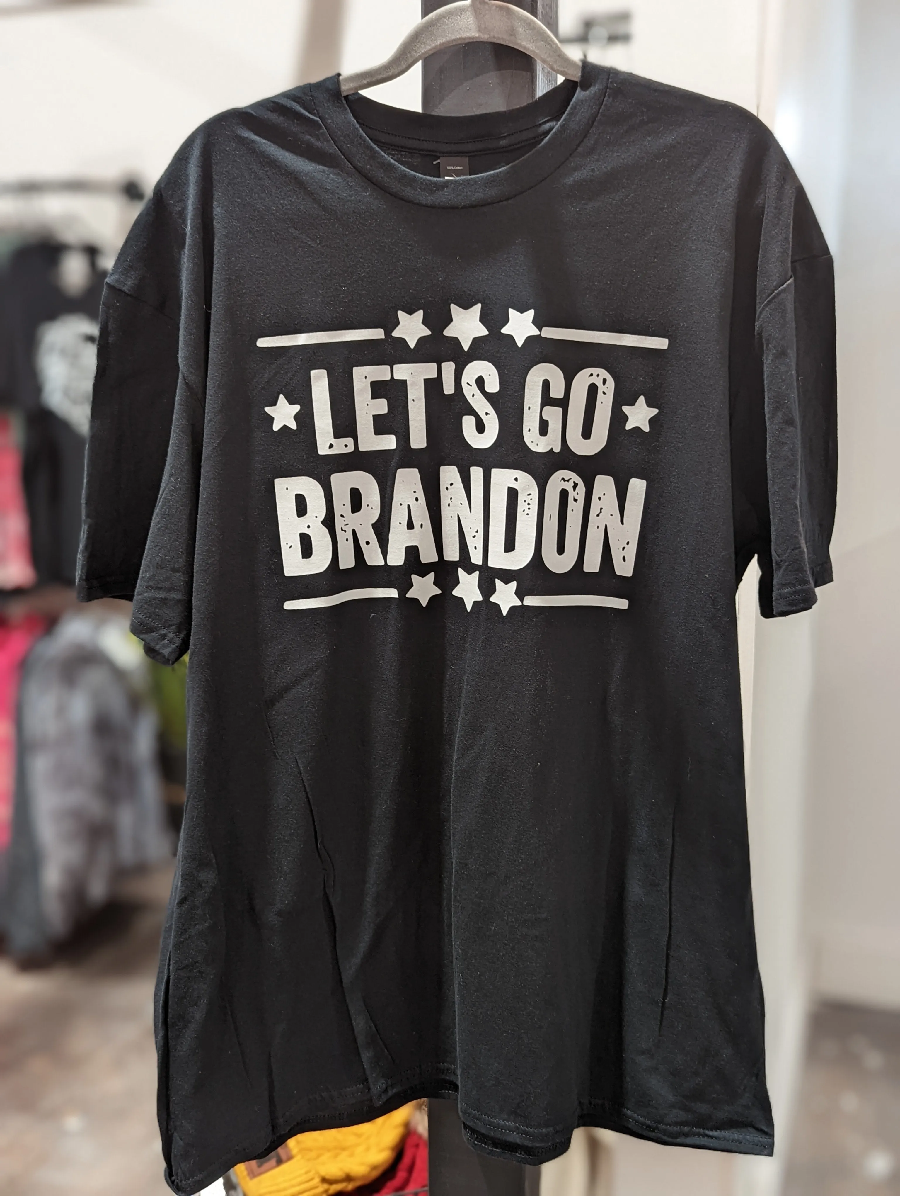 Let's Go Brandon Black & White