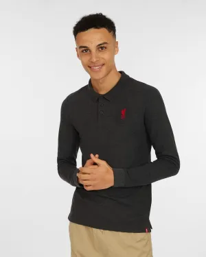 LFC Long Sleeve Polo Charcoal