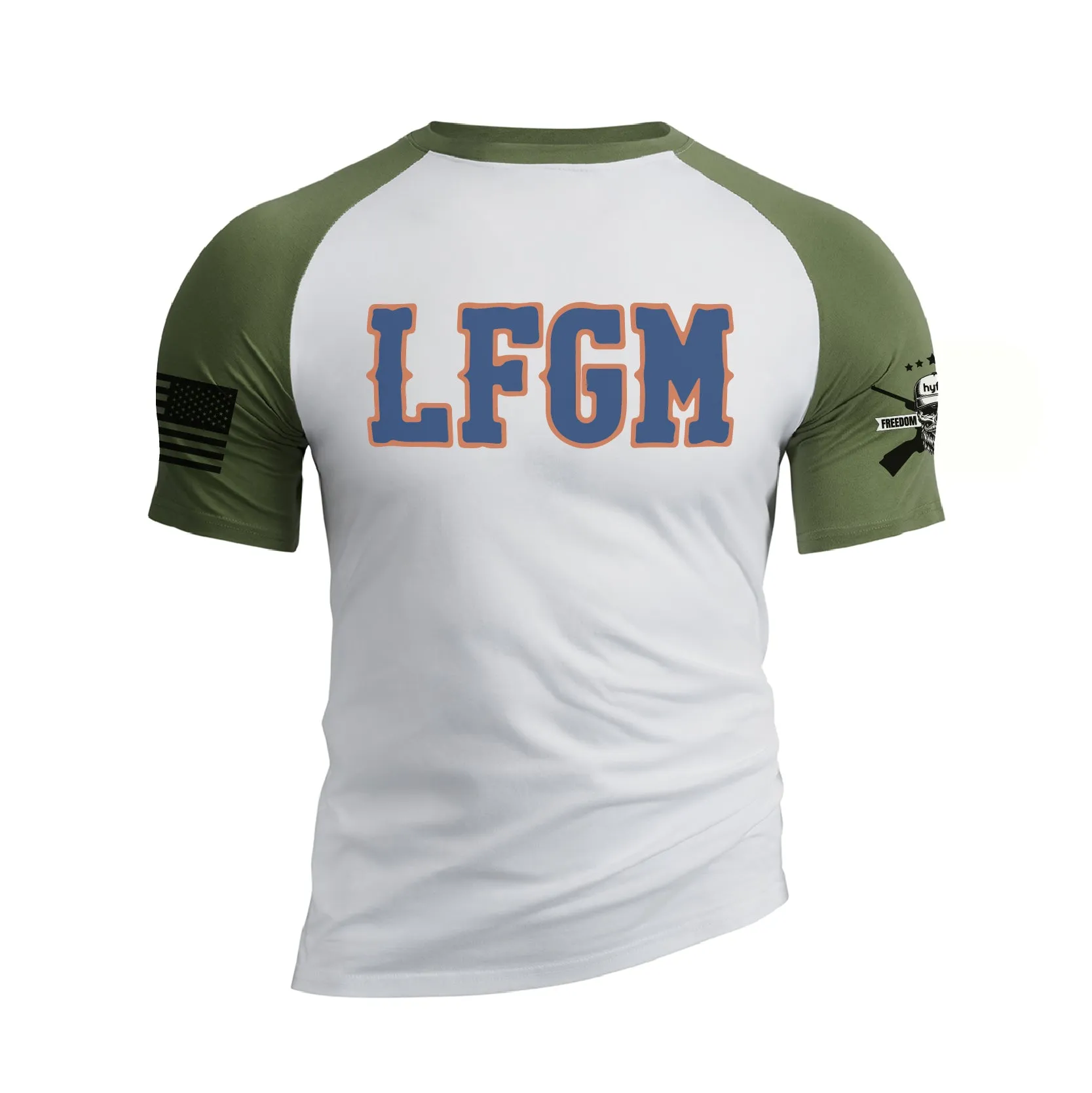 LFGM RAGLAN GRAPHIC TEE