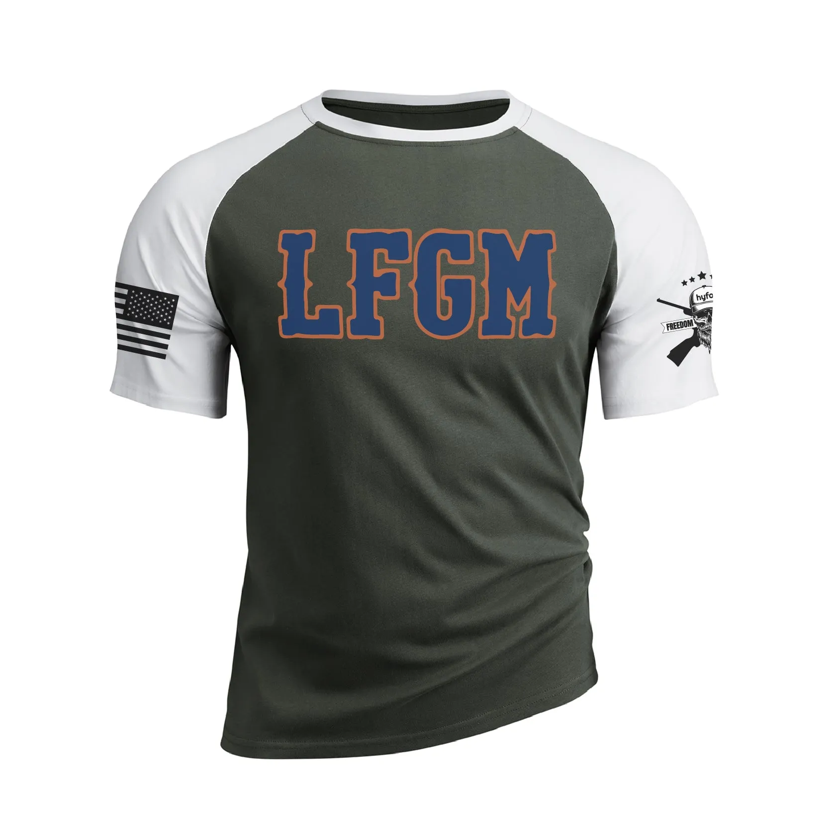 LFGM RAGLAN GRAPHIC TEE