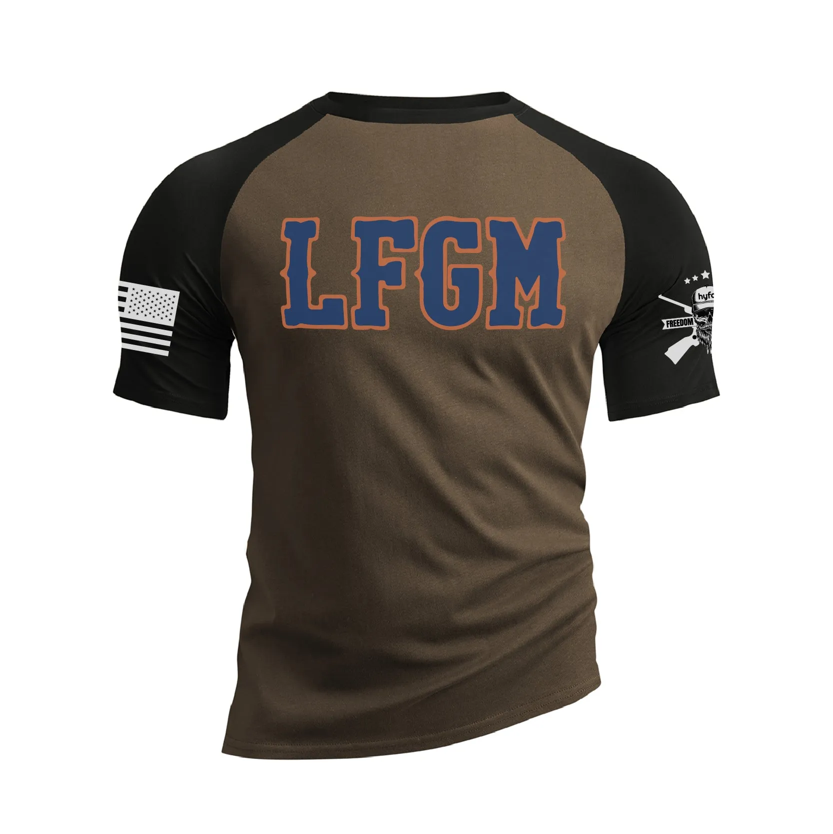 LFGM RAGLAN GRAPHIC TEE