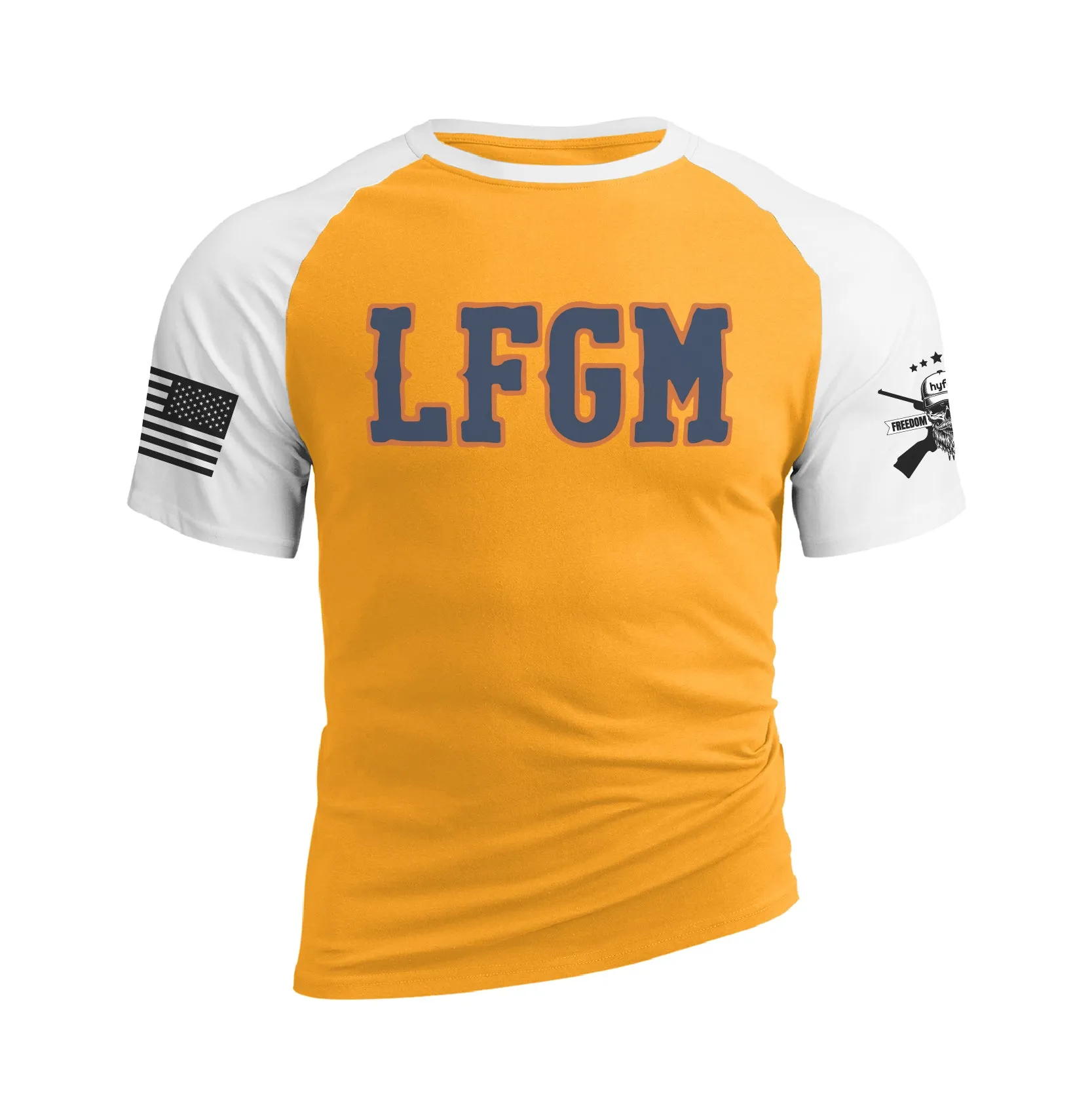 LFGM RAGLAN GRAPHIC TEE