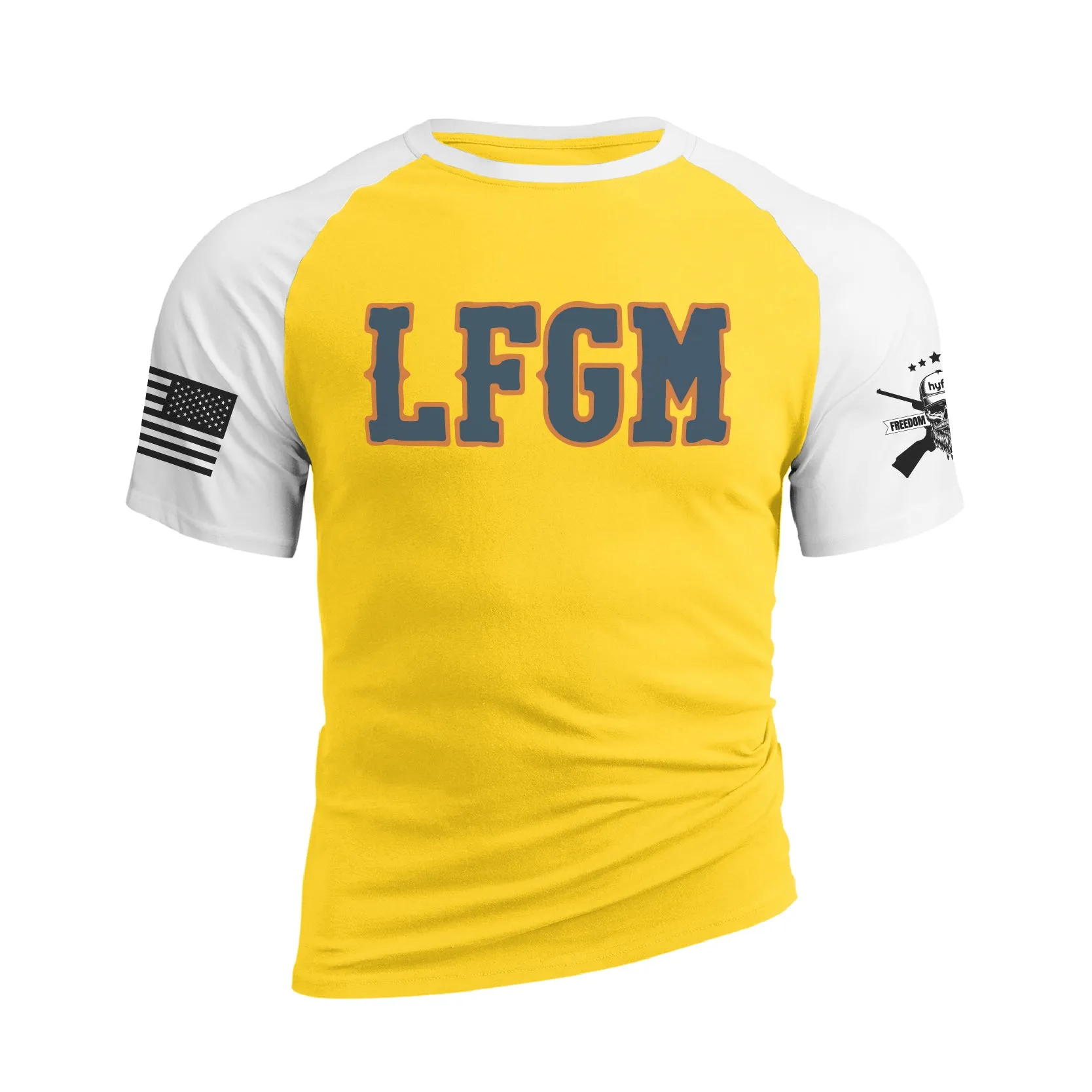 LFGM RAGLAN GRAPHIC TEE