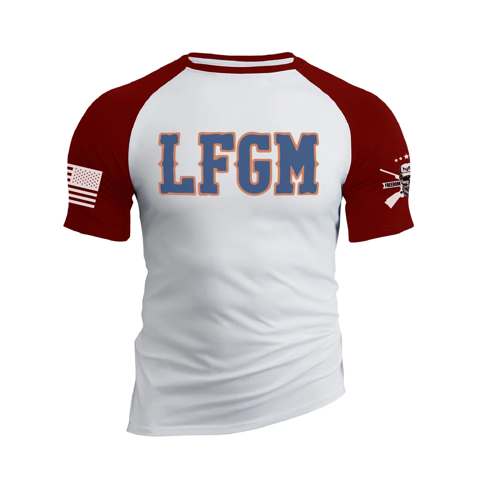 LFGM RAGLAN GRAPHIC TEE