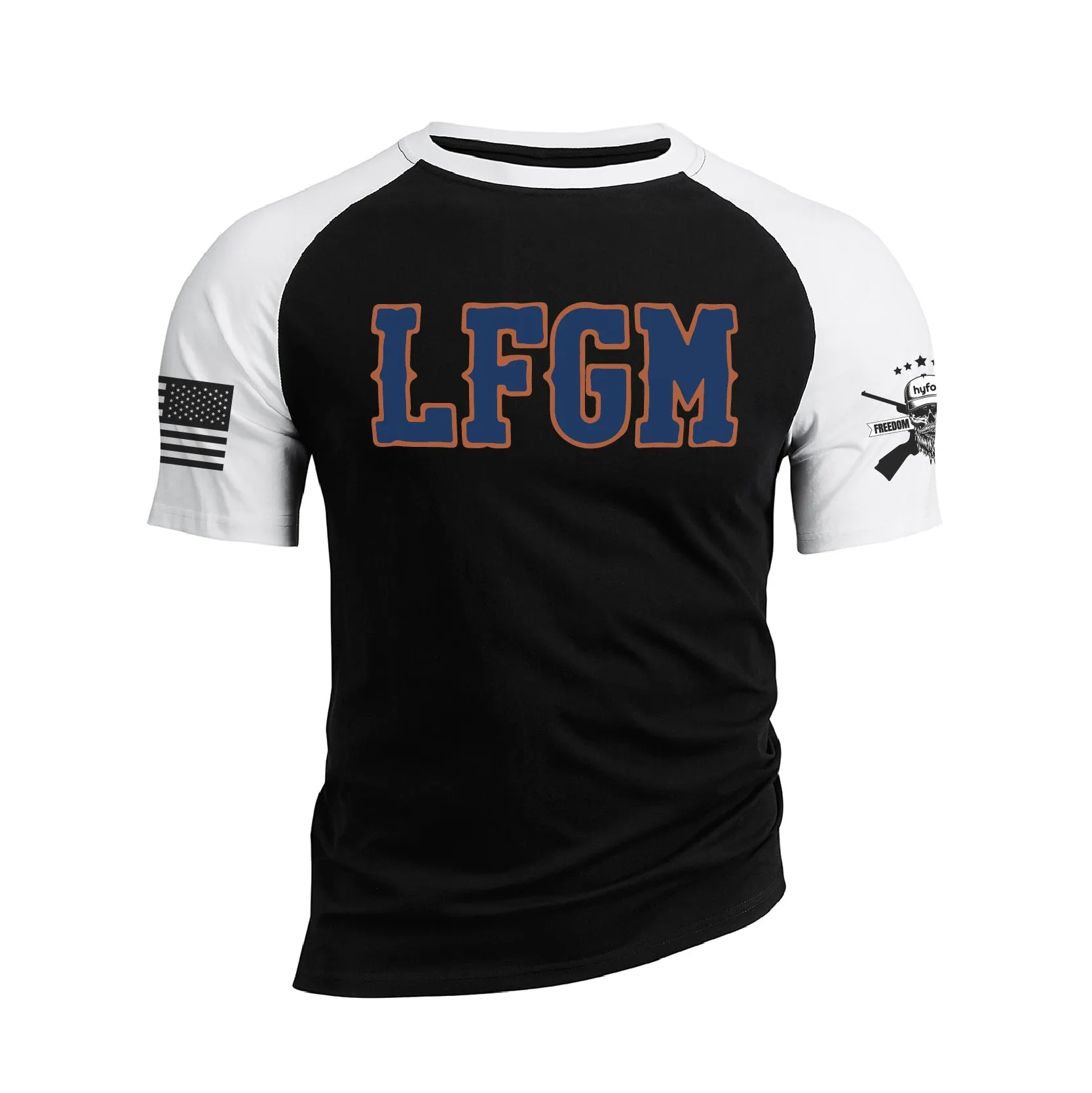 LFGM RAGLAN GRAPHIC TEE