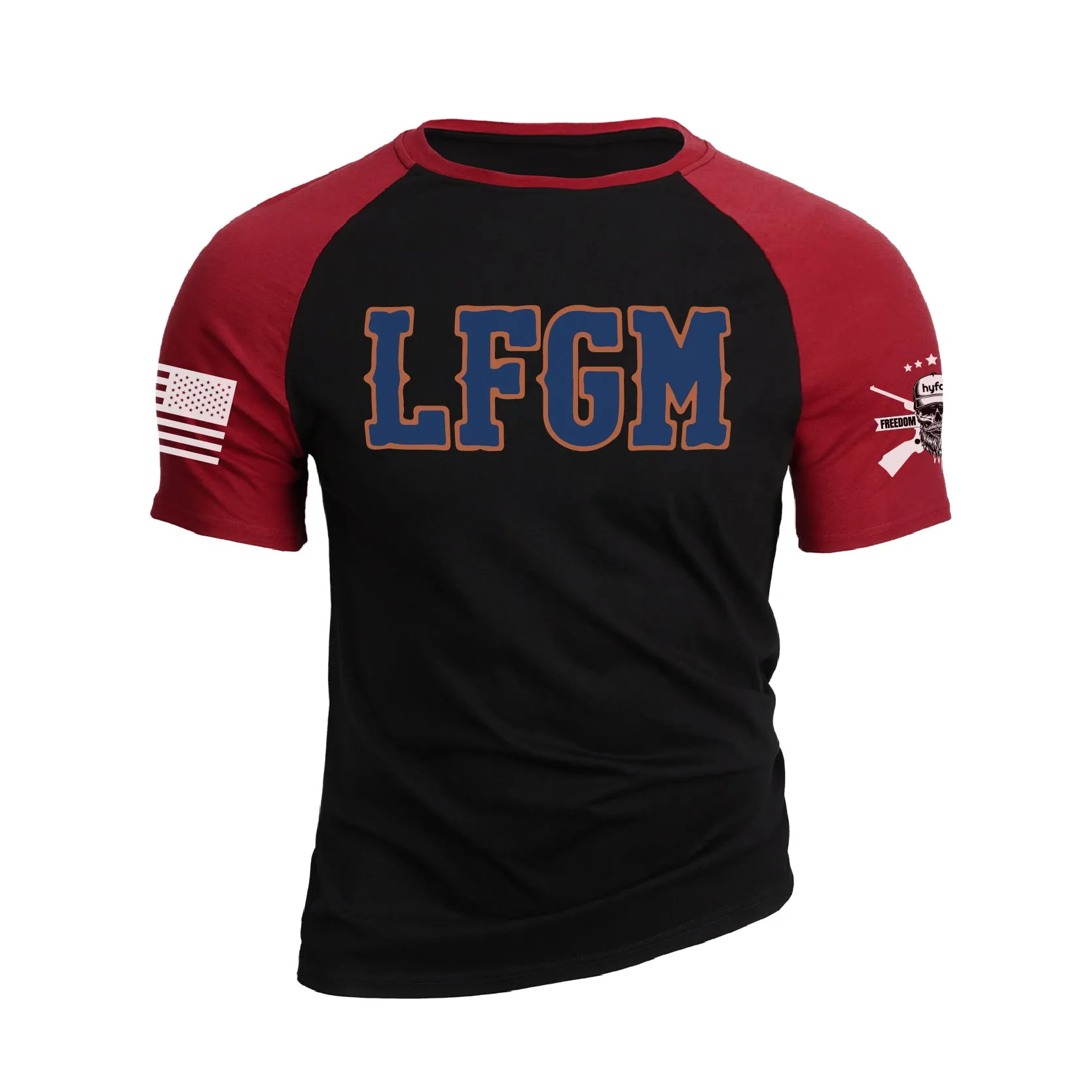 LFGM RAGLAN GRAPHIC TEE