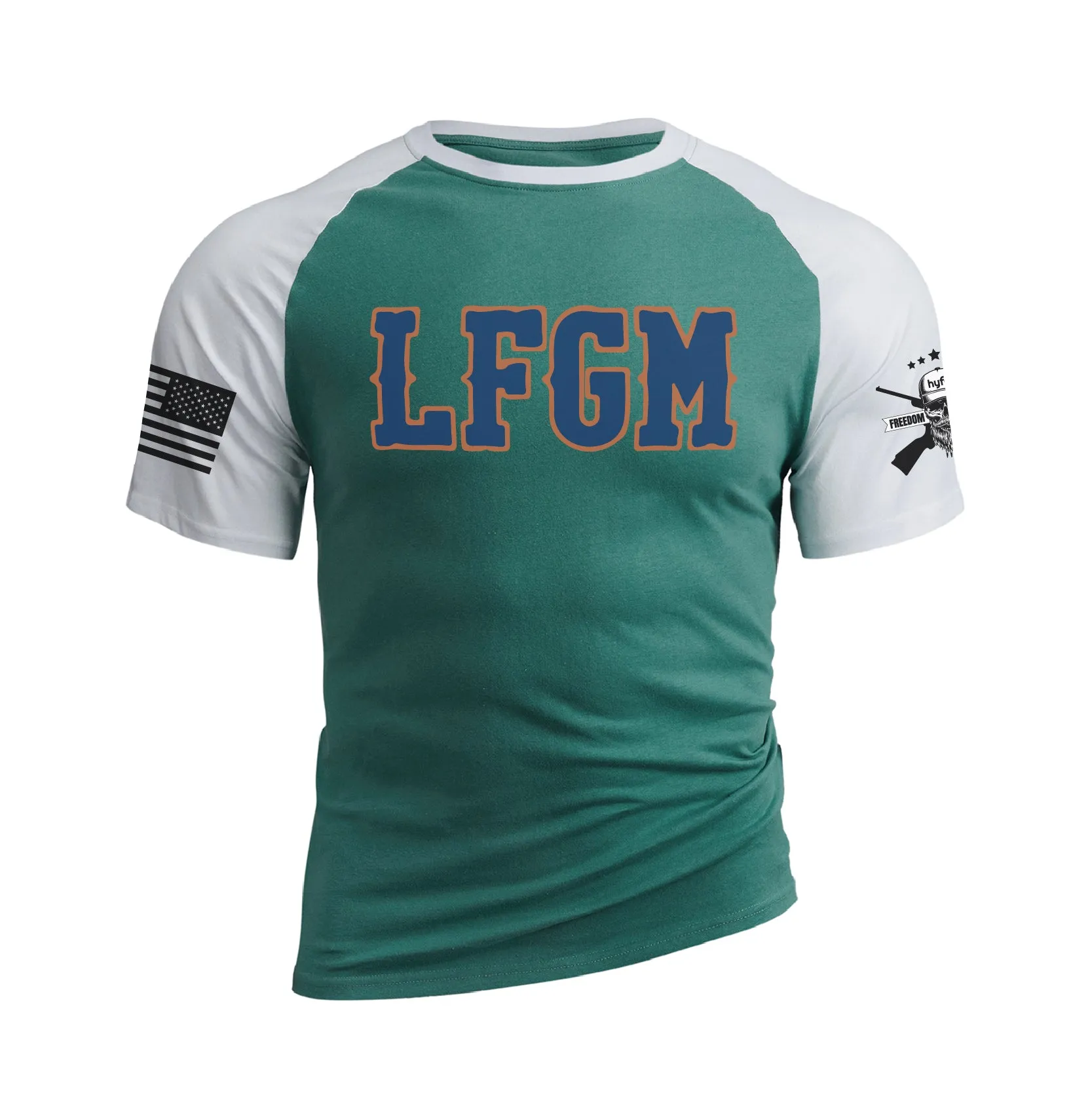 LFGM RAGLAN GRAPHIC TEE
