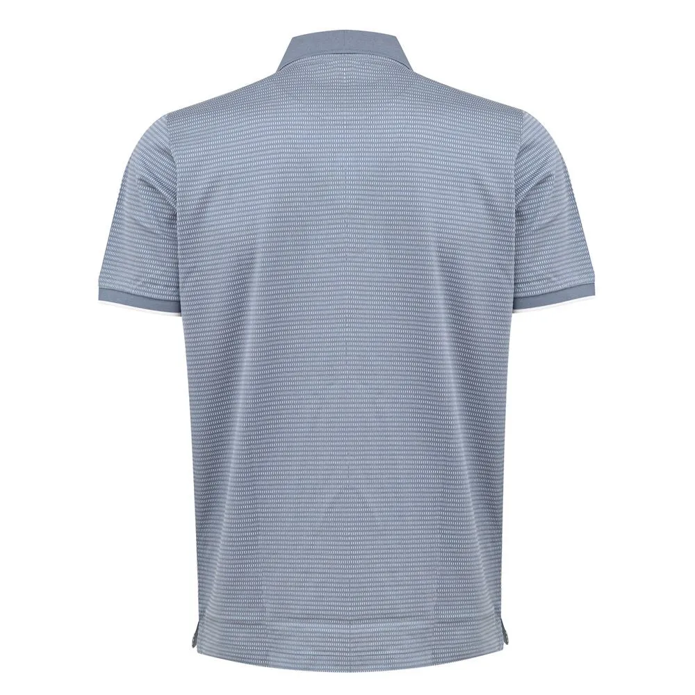 Light Blue Cotton Polo Shirt