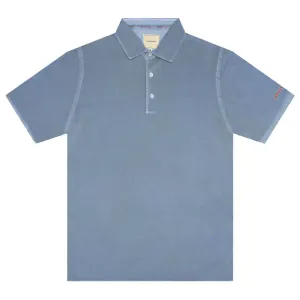 Light Blue Cotton Polo Shirt