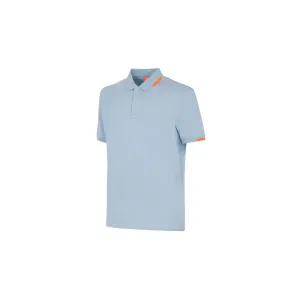 Light Blue Cotton Polo Shirt