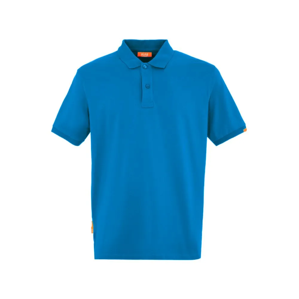 Light Blue Cotton Polo Shirt