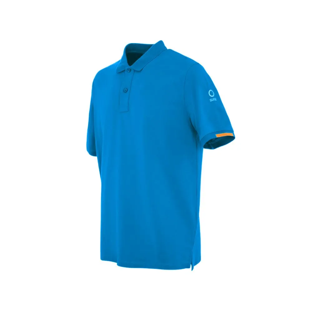 Light Blue Cotton Polo Shirt