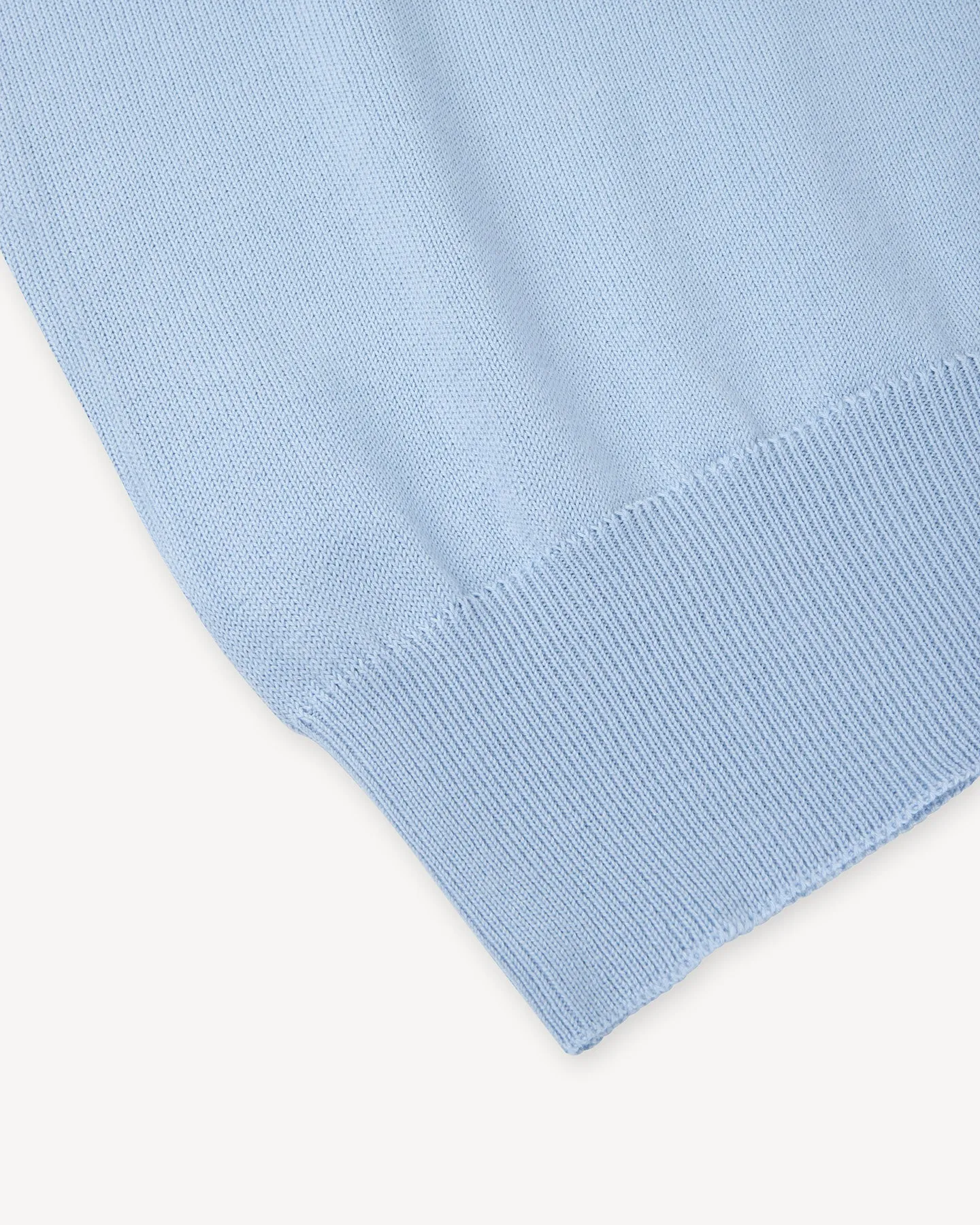 Light Blue Cotton Skipper Polo