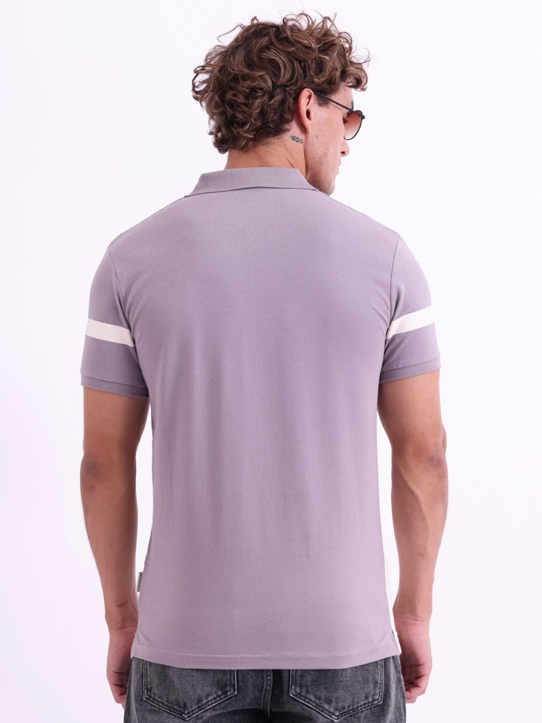 Lilac Polo T-Shirt