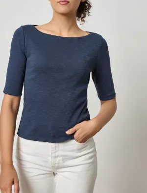 LILLA P ELBOW SLEEVE BOATNECK