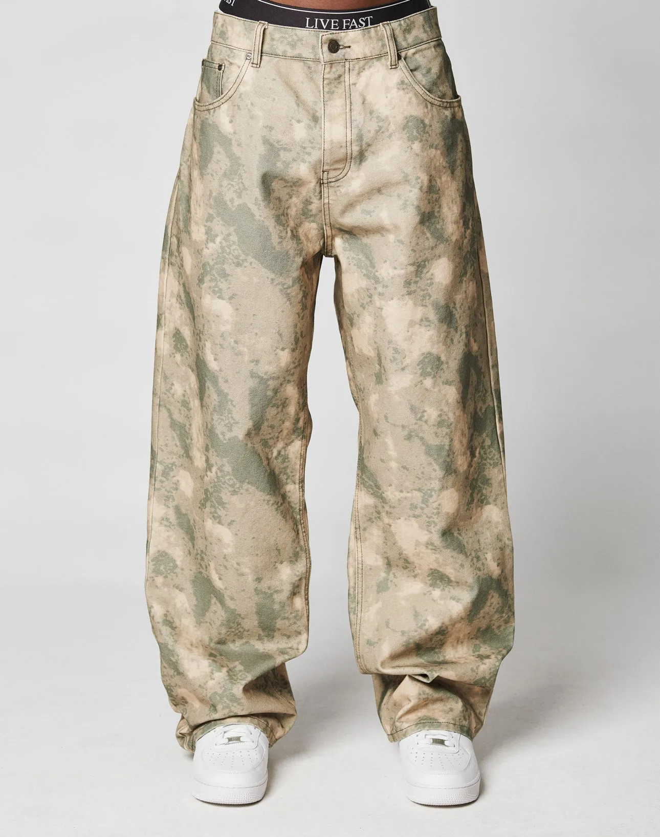 Live Fast Canvas Pants