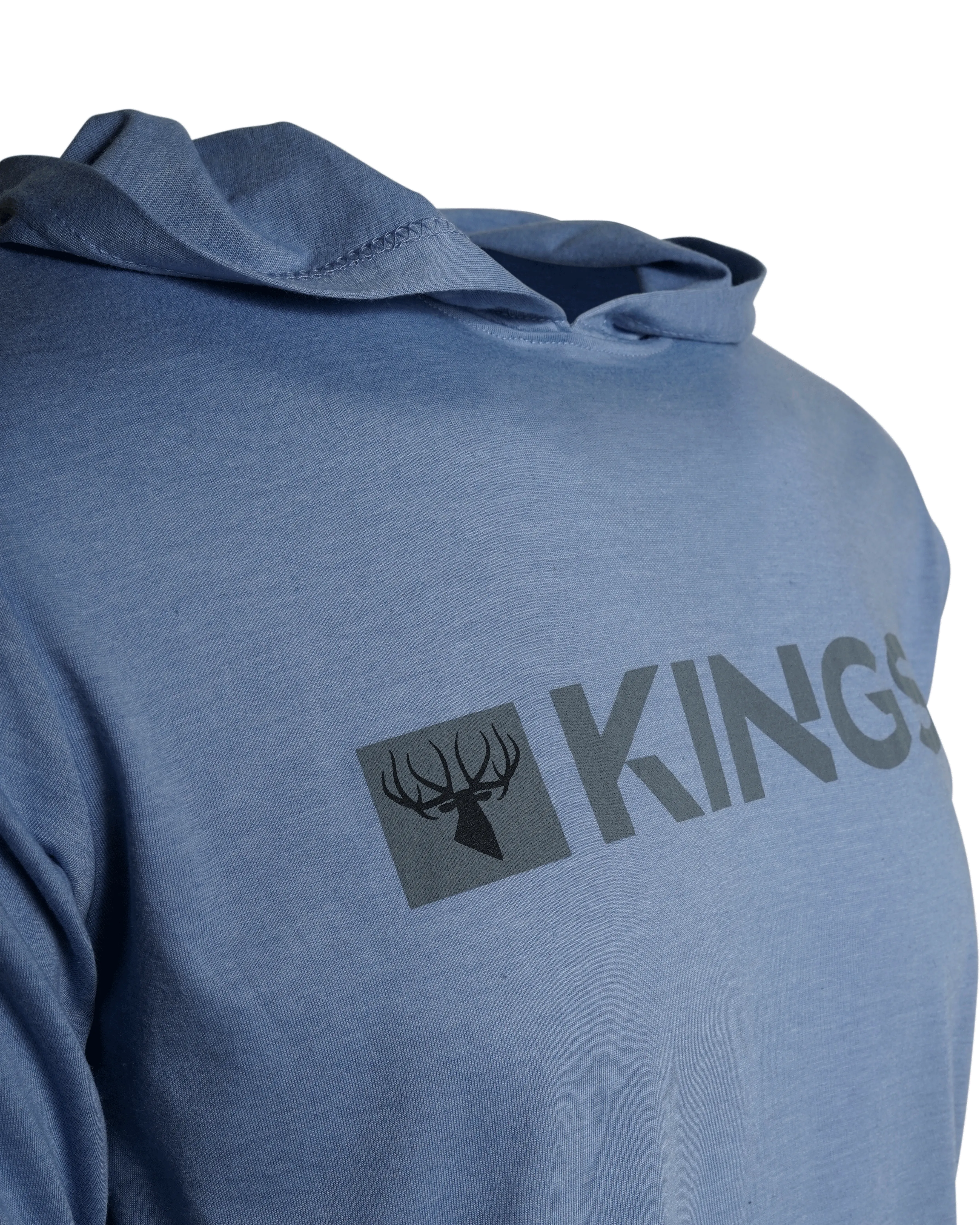 Logo Triblend Hoodie Tee