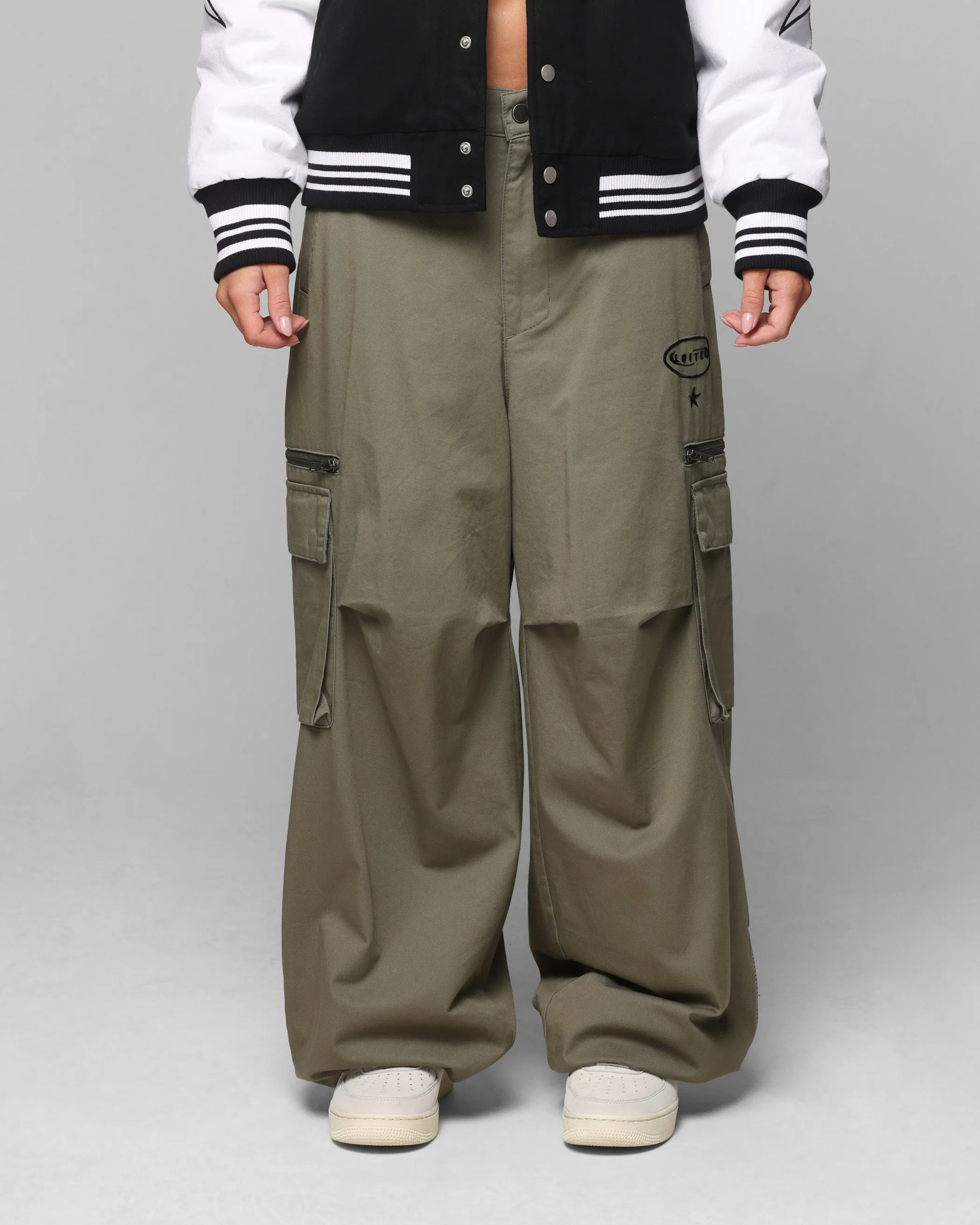 Loiter Shadow Cargo Pants Khaki
