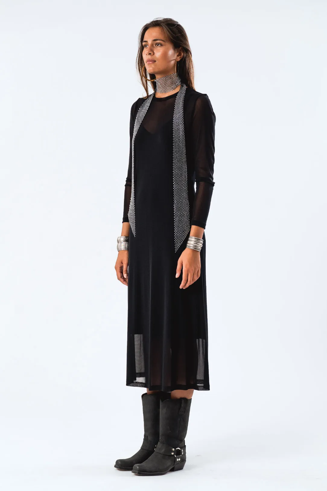 Lollys Laundry Logan Maxi Dress - Black