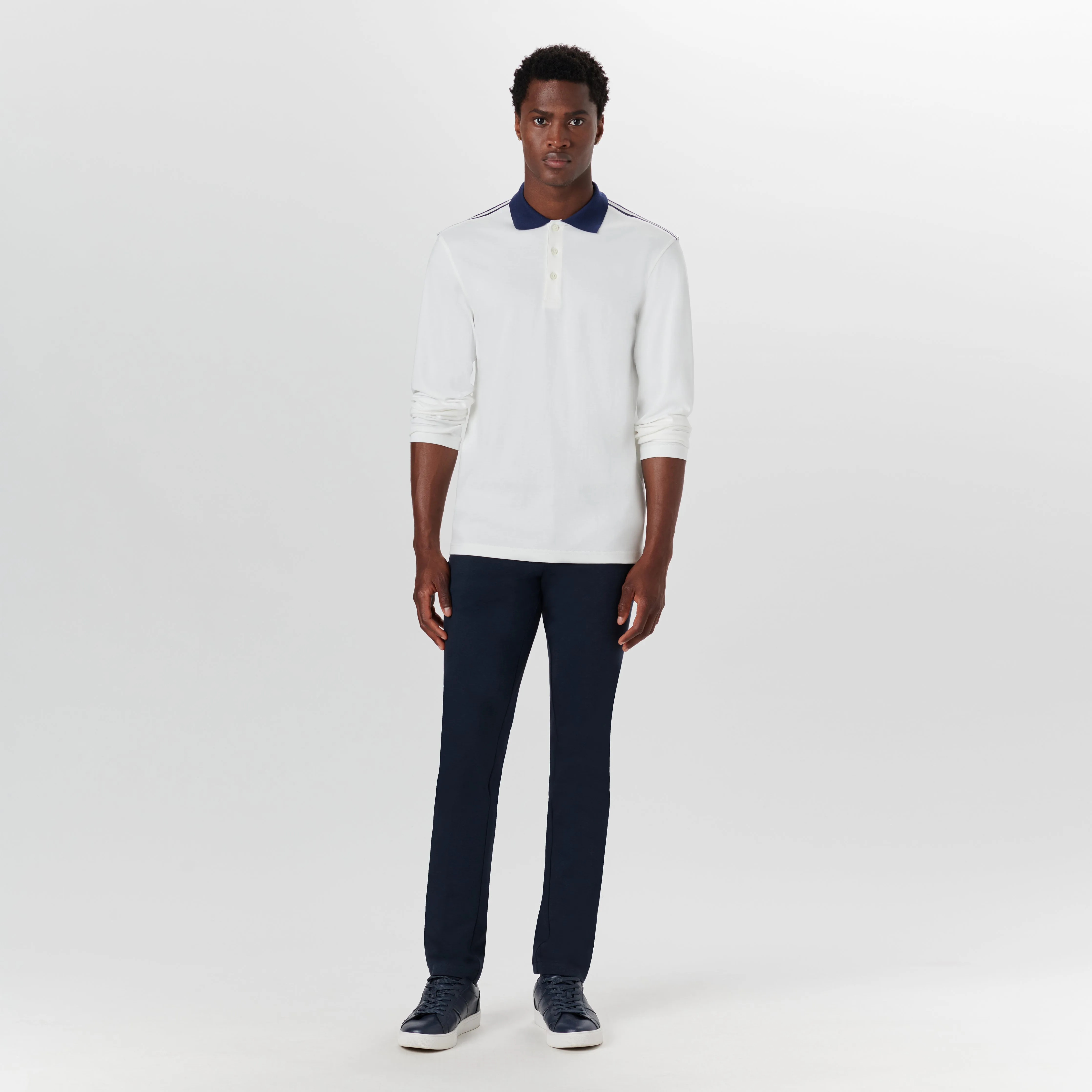Long Sleeve Polo